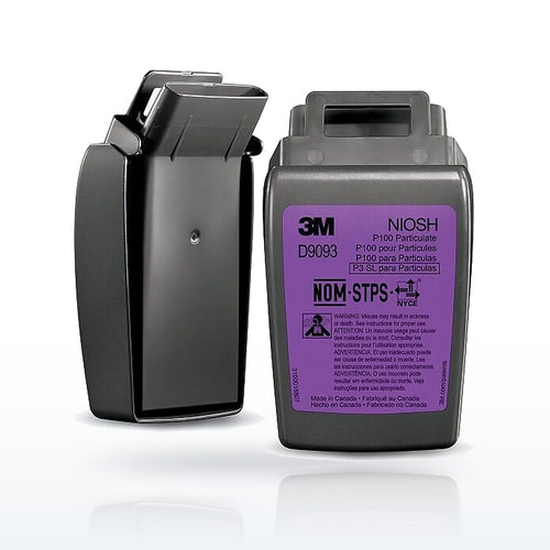 3M™ Secure Click™ D9093 Hard Case Particulate Filter, P100