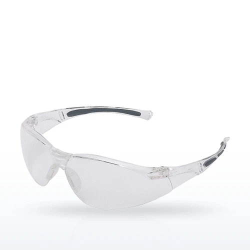 UVEX A800 Rimless Clear Safety Glasses With Clear Anti-Scratch and Hard Coat