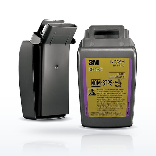 3M™ Secure Click™ D9093CB Hard Case Filter, P100, Nuisance Acid Gas Relief