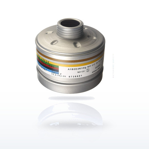 Draeger X-plore Rd40 Combination Filter, A1B2E2K1 Hg NO-CO20-P3