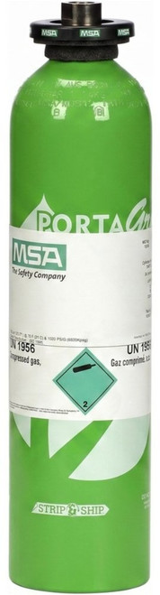 MSA 10150606 Calibration Kits & Calibration Gas, Metal Altair Calibration Gas