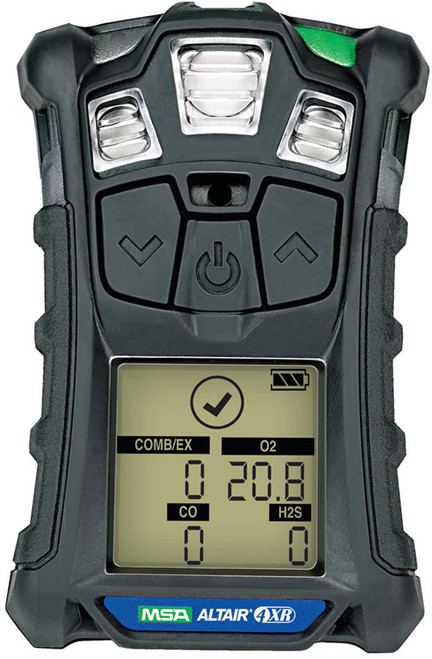 MSA ALTAIR 4XR Combustible Gas, Hydrogen Sulfide, Oxygen And Carbon Monoxide Multi Gas Monitor, 10178358