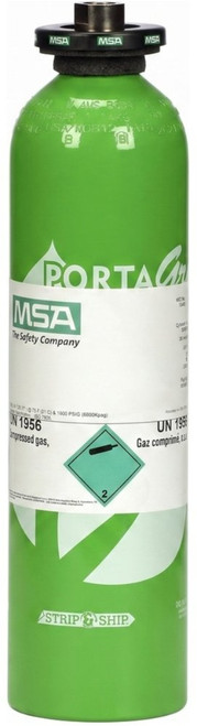 MSA Combustible Gas, Hydrogen Sulfide, Oxygen And Carbon Monoxide And Sulfur Dioxide Calibration Gas, 10150622