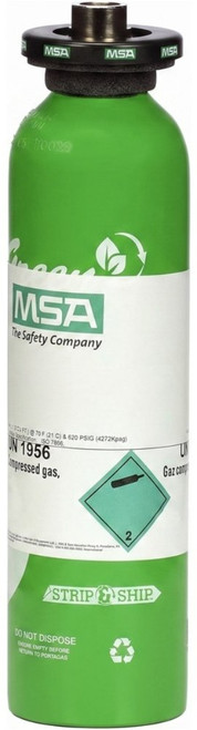 MSA 711082 Calibration Kits & Calibration Gas, 500 psig Cylinder