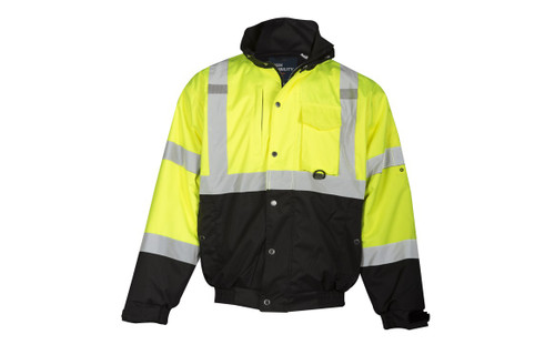 ML Kishigo Hi-Vis Jackets & Outerwear, Ripstop Bomber Jacket, Class 3