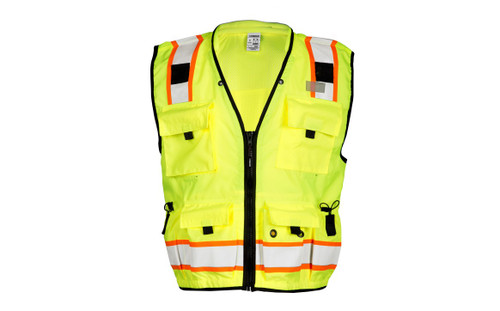 ML Kishigo Hi-Vis Vests, Professional Surveyors Vest, Class 2