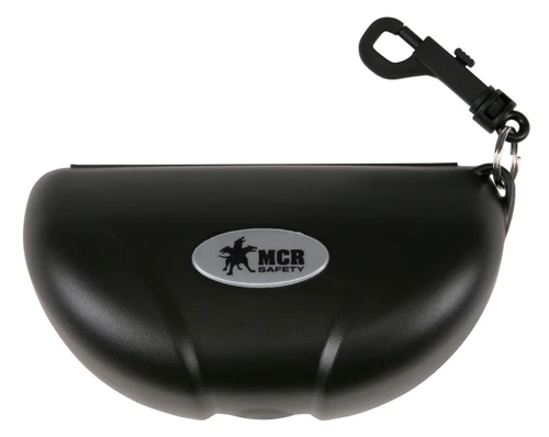 MCR Safety 207 Safety Glass Parts & Accessories, Black Molded Eyeglass Case