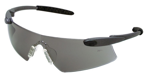 MCR Safety DS1 Series Safety Glasses, Non-Slip TPR Temple Grips and Nose Piece - DS1