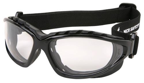 MCR Safety Swagger RP3 Series, Black Foam Lined Safety Glasses, RP3