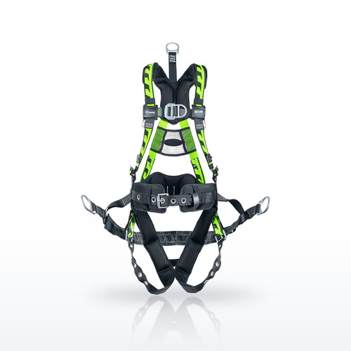 AirCore™ Premium Oil & Gas Full-Body Harness with Steel Hardware, Front & Back