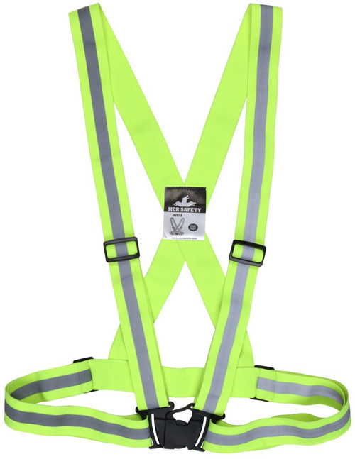 MCR Safety General Purpose HVS18 Hi-Vis Accessories, Sash