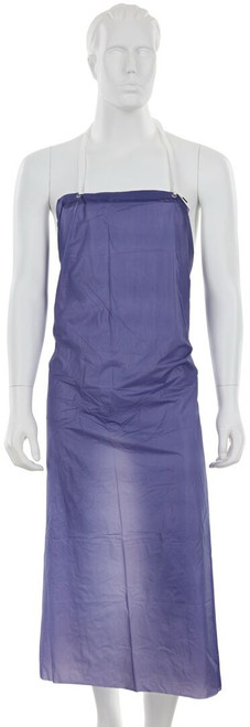 MCR Safety O63R5 Blue Vinyl Apron, 6 mil Thickness