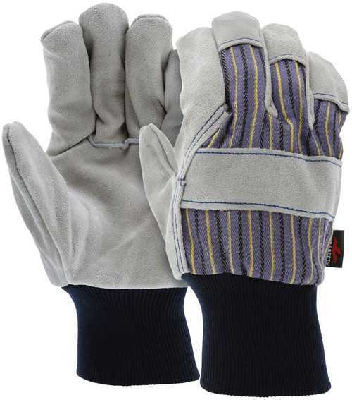 MCR Safety 1420A Leather Palm Work Gloves