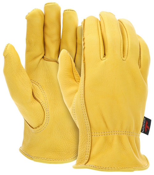 MCR Safety Big Buck 3500 Leather Drivers Work Gloves