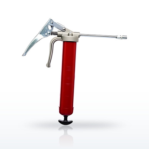 Alemite 555 Professional Pistol Grip Grease Gun, 16 oz, psi