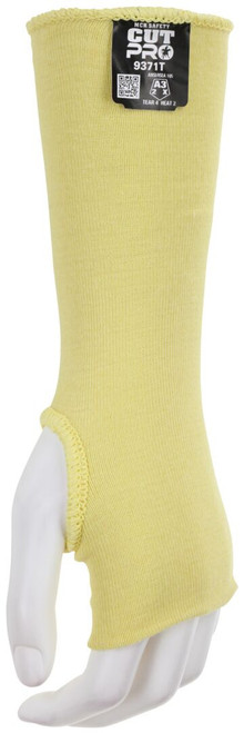 MCR Safety CutPro 9371T Cut Resistant Sleeves, Double Ply Kevlar