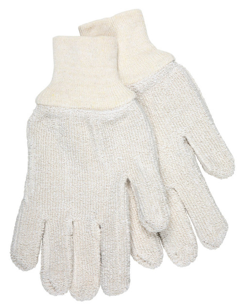 MCR Safety 9403KM Cut Resistant Gloves, ANSI A2, Terrycloth Work Gloves