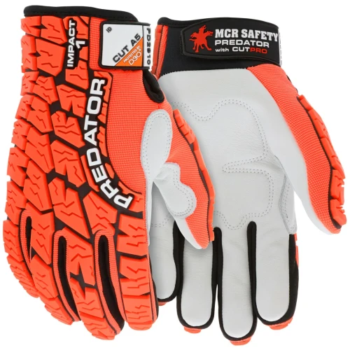 MCR Safety Predator® Mechanics Work Gloves, Impact Resistant Gloves - PD2910