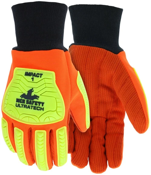 MCR Safety UltraTech Mechanics UT1902 Cut Resistant Gloves, ANSI A2