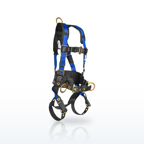FallTech 7073B Harnesses, Contractor+ 3D Construction Belted Full Body Harness