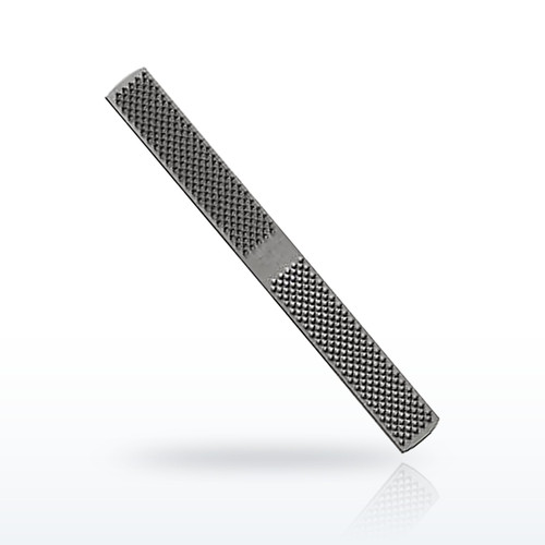 American Pattern Rectangular Plain 1/2 Horse Rasp File, 14 in, Double Ended