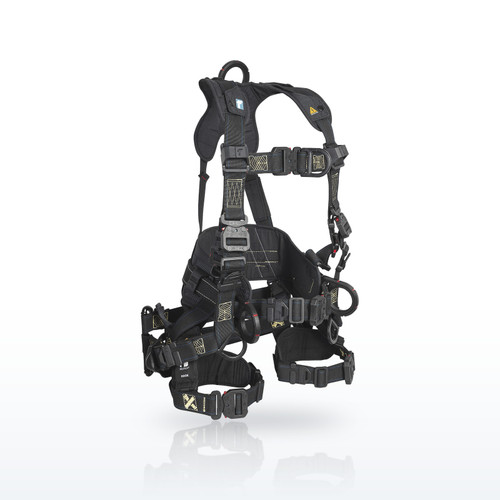 FallTech 8049AF Arc Flash, Carbon FT-Arc Fit Tower 6D Tower Climber Full Body