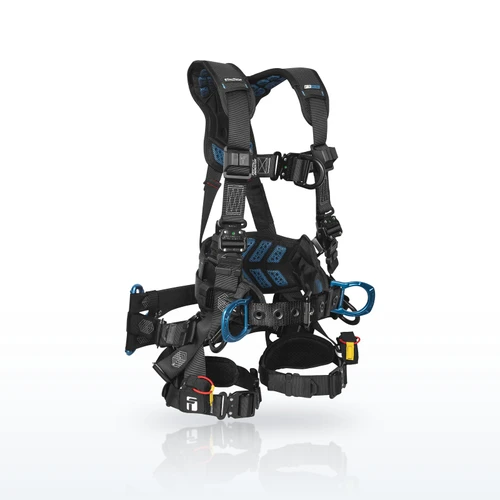 FallTech 8049QC Harnesses, Carbon FT-One Fit Tower 6D Tower Climber Full Body