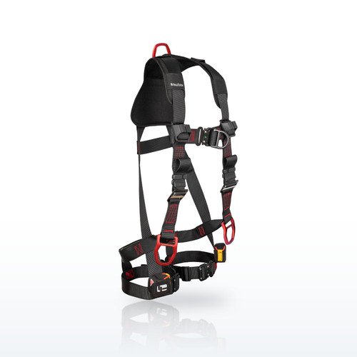 FallTech FT-Iron 8142FDQC Harnesses, 3D+FD Climbing Non-Belted Full Body Harness