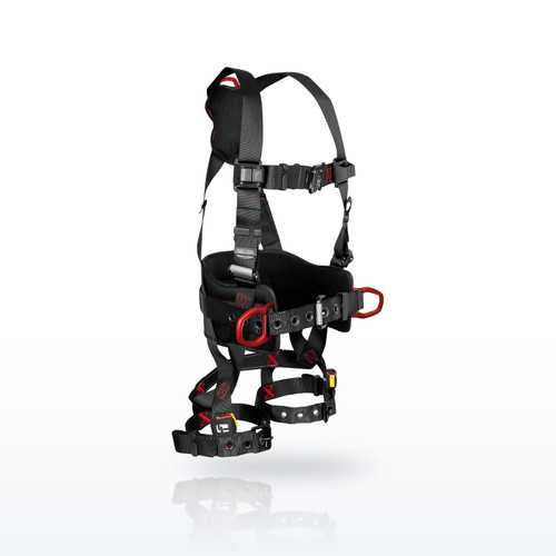 FallTech FT-Iron Harnesses, 3D Construction Belted Full Body Harness