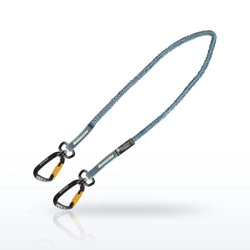 FallTech 5043A1 5 lb Premium Tool Tether, Dual Aluminum Swivel Carabiners, 1/pk