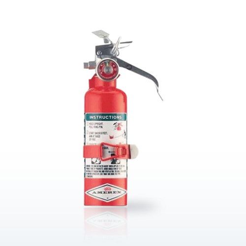 Amerex 14400 Model A384T Halotron I Clean Agent Fire Extinguisher, 1.4 lb