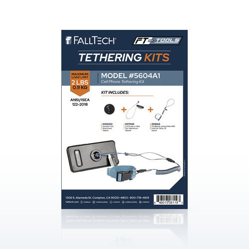 FallTech 5604A1 Tool Tethers, Tool Tethering Kit, 2 lb