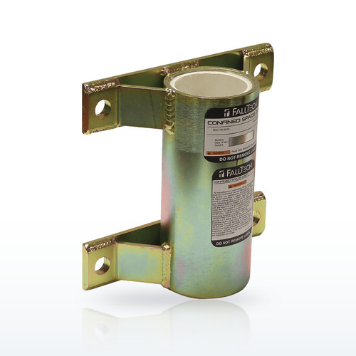 FallTech 65070WMZ Components, Wall-mount Plated Steel Bolt-on Fixed Davit Base