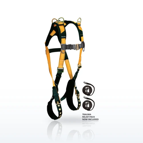 FallTech 7027 Harnesses, Journeyman Flex Steel 3D Retrieval Non-belted Full Body