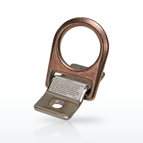 FallTech 7414SS Bolt-on D-ring Anchor, Stainless Steel Installation Plate