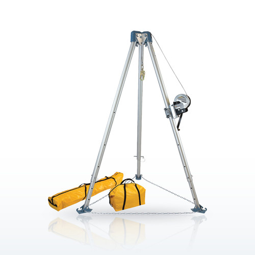FallTech 7510 Tripod Kits, 11' Confined Space Tripod System