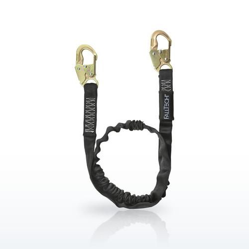 FallTech 8246 6' Heavyweight Energy Absorbing Lanyard, Single-leg