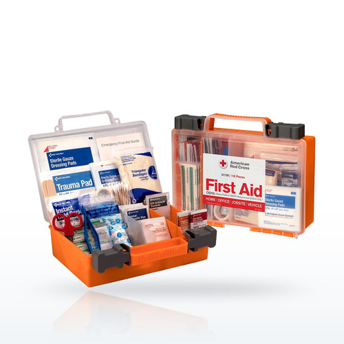 First Aid Only 91139 First Aid Refills, American Red Cross Clear Cover 118-piece