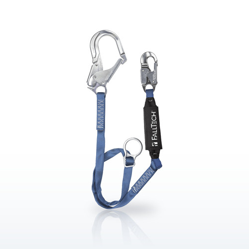 FallTech 825623A 6' ViewPack Tie-back Energy Absorbing Lanyard, Single-leg