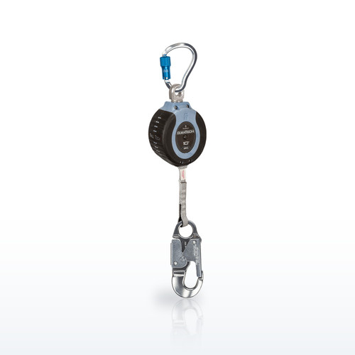 FallTech 82710SG4 Self-Retracting Lifelines, 10' DuraTech Web SRL