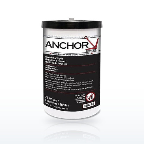 Anchor Brand Multi-Purpose Scrubbing Wipe, 10 in W x 12 in W Sheet