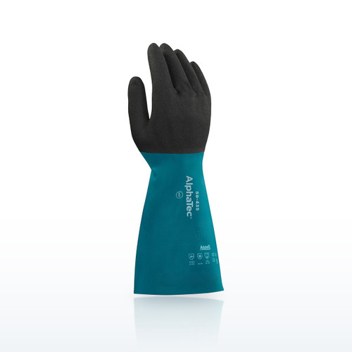 Ansell 58-435 AlphaTec Nitrile Chemical Resistant Gloves