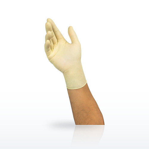 Ansell Microflex Diamond Grip MF-300 Latex Exam Gloves, 6.3 mil - XS, Box of 100