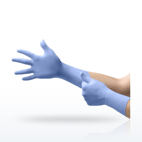 Ansell FFE-775 Microflex FreeForm EC Nitrile Exam Gloves, 4.7 mil, Box of 50