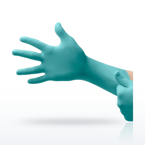 Ansell N89 Microflex Extended Cuff Nitrile Exam Gloves, 5.9 mil, Box of 50
