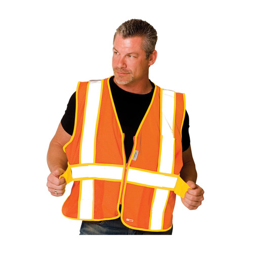 ANSI Type R Class 2 Expandable Two-Tone Mesh Vest, 302-USV5