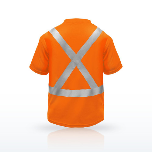 ANSI Type R Class 2 Short Sleeve T-Shirt with X-Back, 102SX