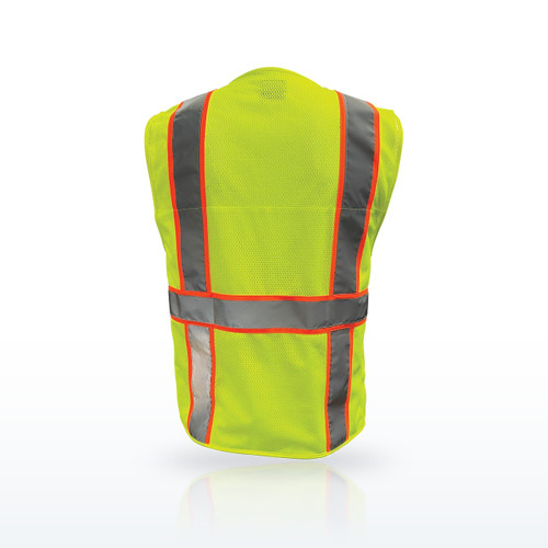 Reflective Apparel 515CS Hi-Vis Vests, ANSI Type R Class 2 Mesh Safety Vest