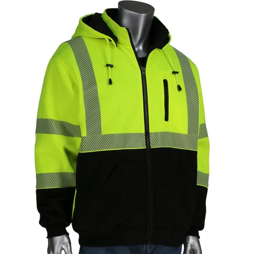 PIP 323-1400S Hi-Vis Jackets & Outerwear, ANSI Type R Class 3 Reversible Full
