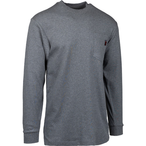 PIP 385-FRLS Arc Flash Clothing, AR/FR Long Sleeve T-Shirt